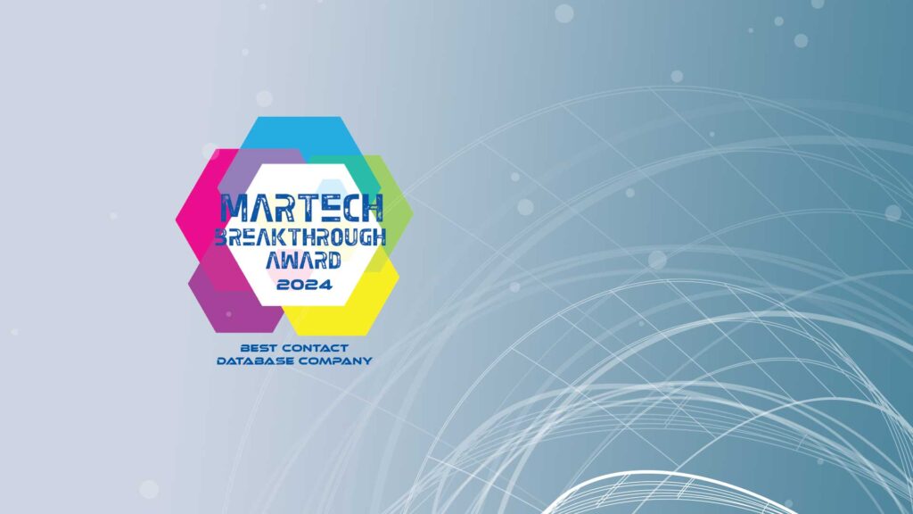 MarTech Breakthrough Names Verisk Marketing Solutions Best Contact Database Company